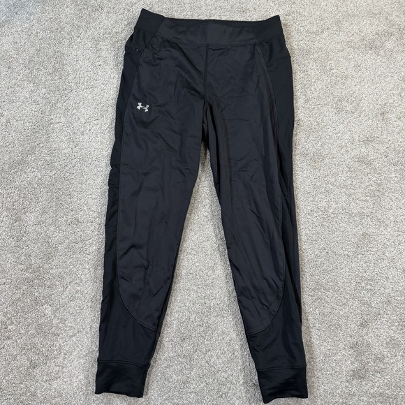 Under Armour Other - Under Armour Speedpocket Fitted Leggings M Black Athletic Running Training Pant